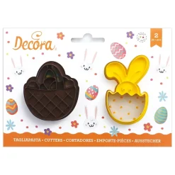 Hot Decora Koekjes Uitsteker Konijn en Mand**
