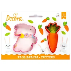 New Decora Koekjes Uitsteker Konijn en Wortel
