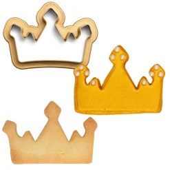 New Decora Koekjes Uitsteker Kroon 7x5x2,2(h) cm