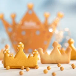 New Decora Koekjes Uitsteker Kroon 7x5x2,2(h) cm
