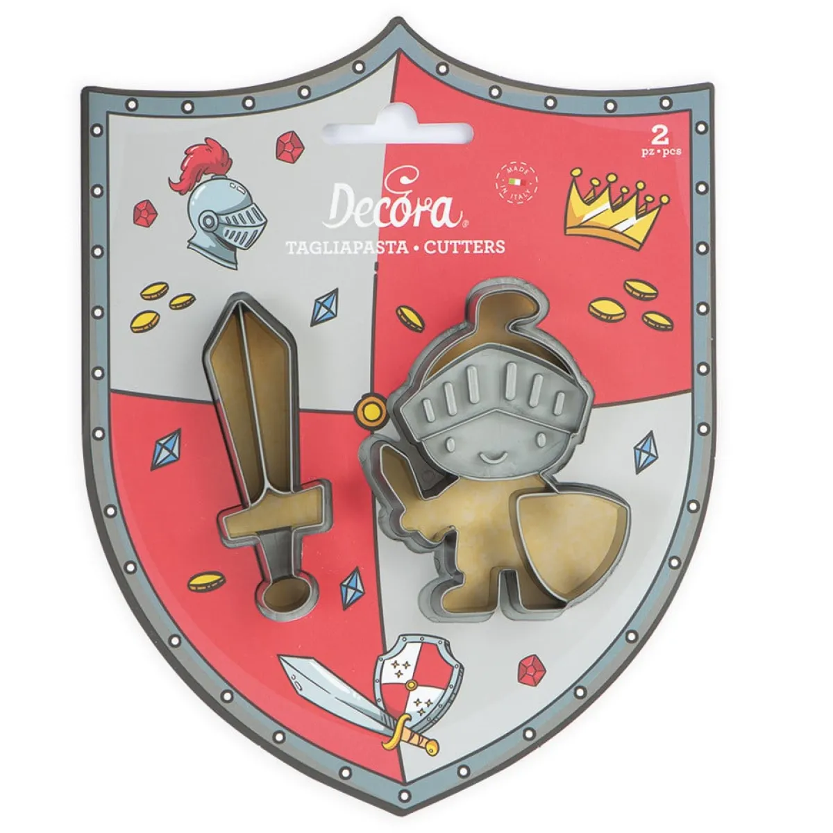 Sale Decora Koekjes Uitsteker Ridder en Zwaard
