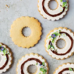 Sale Decora Koekjes Uitsteker Rond Gekarteld Set/6