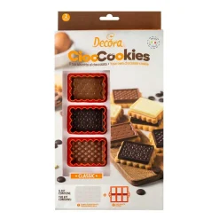 Sale Decora Koekjes Uitsteker Set Chocolade Biscuits 2-delig