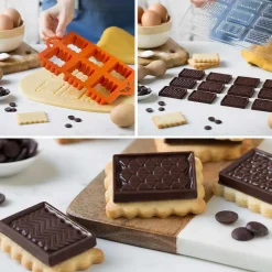 Sale Decora Koekjes Uitsteker Set Chocolade Biscuits 2-delig