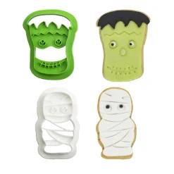 Decora Koekjes Uitsteker Set Halloween Monsters 2-delig