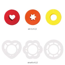 New Decora Koekjes Uitsteker Set Mix & Match 6-delig**