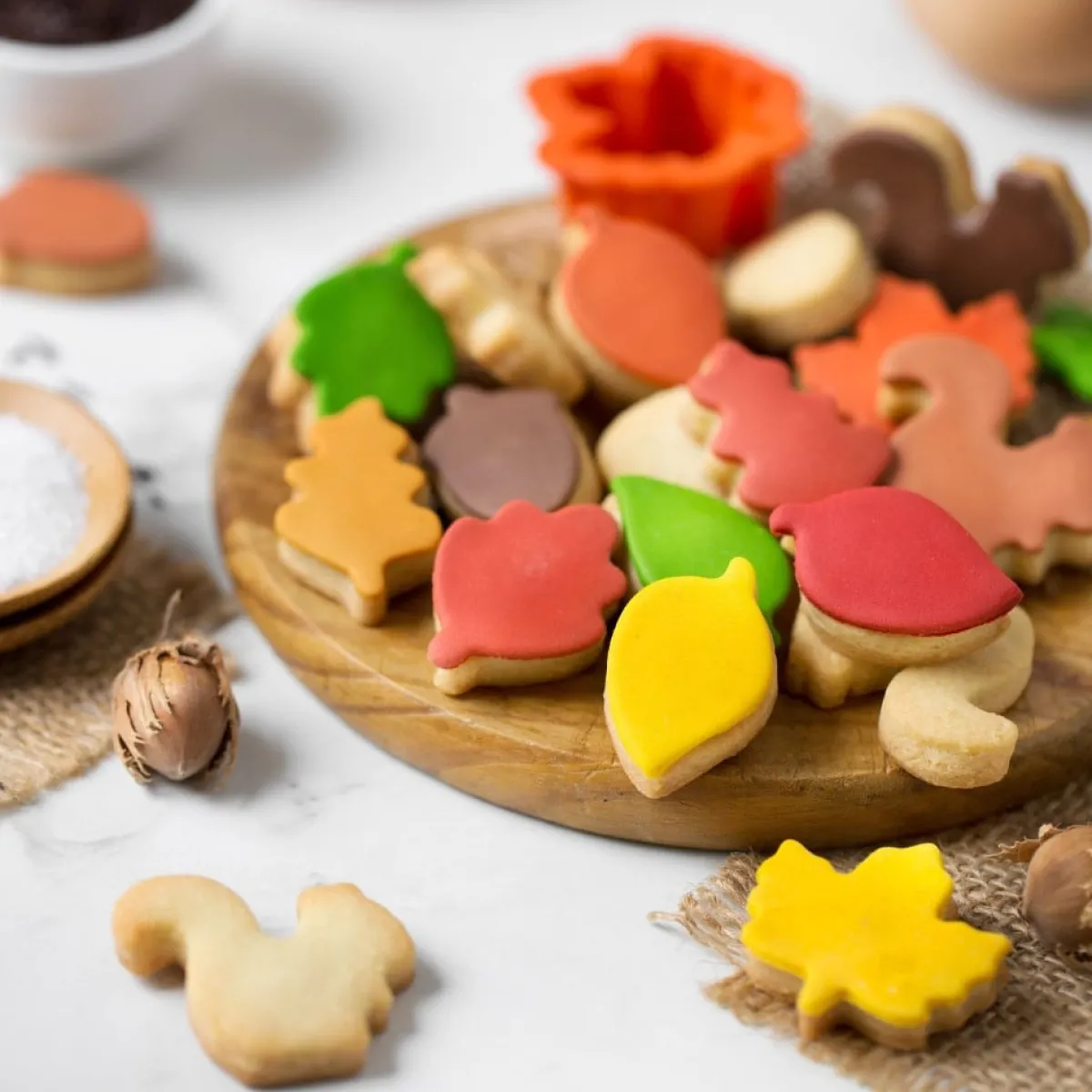 Decora Koekjes Uitstekerset Herfst Mini Figuren Set/3