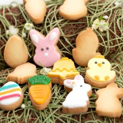 Decora Koekjes Uitstekerset Pasen Mini Figuren Set/6