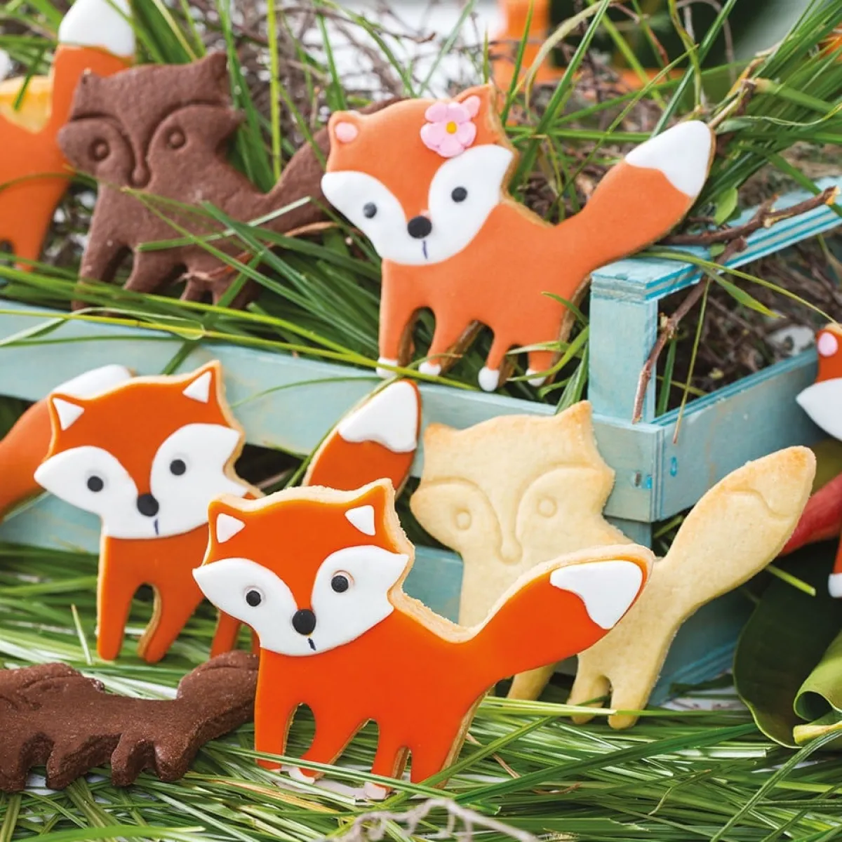 Clearance Decora Koekjes Uitstekerset Vos 7,5x10x2(h)cm