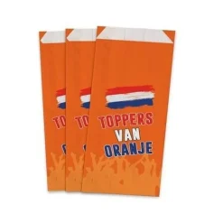 Hot Overig Koekzak Toppers van Oranje 100+42,5x270mm
