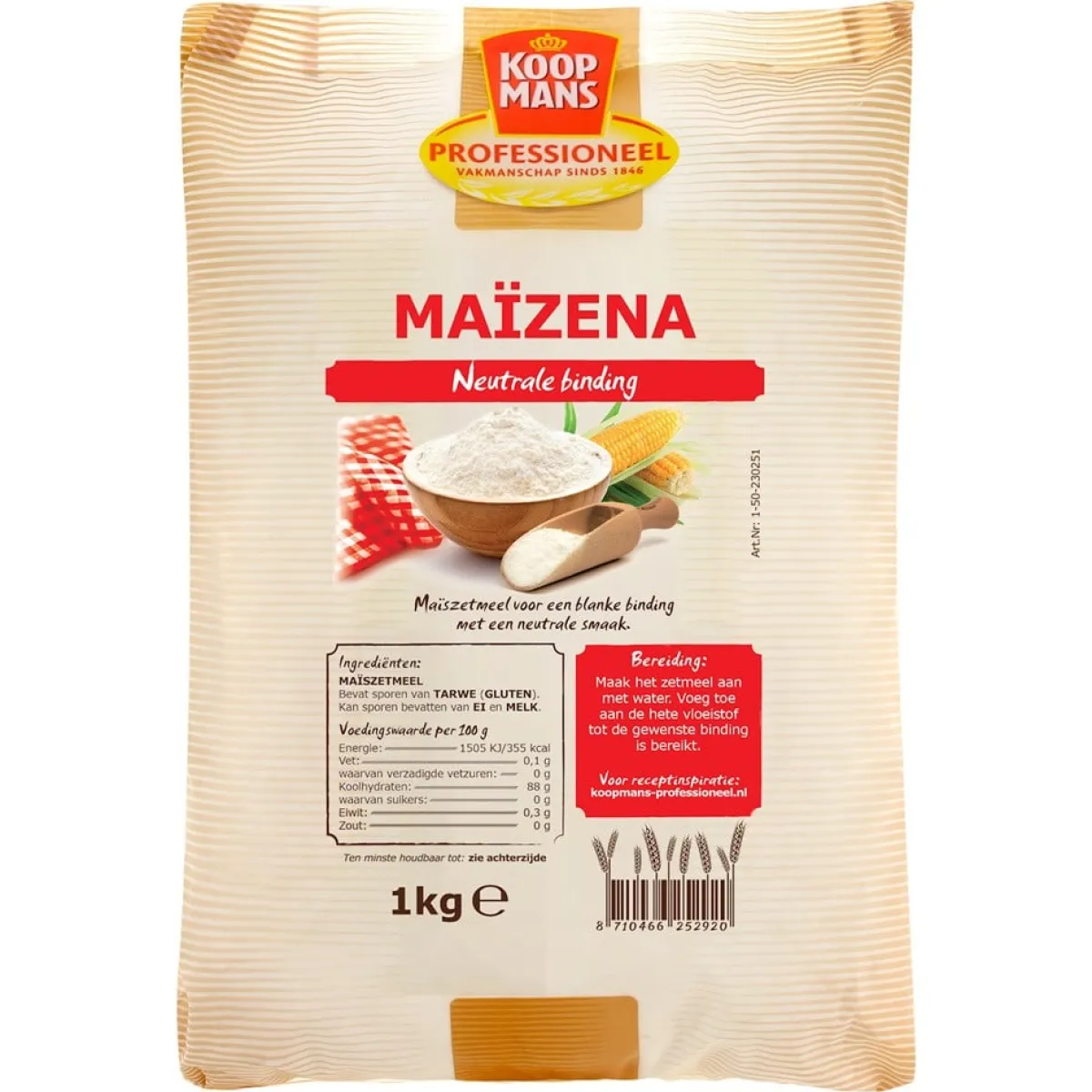 Outlet Koopmans Professional Koopmans Prof. Maizena 1kg