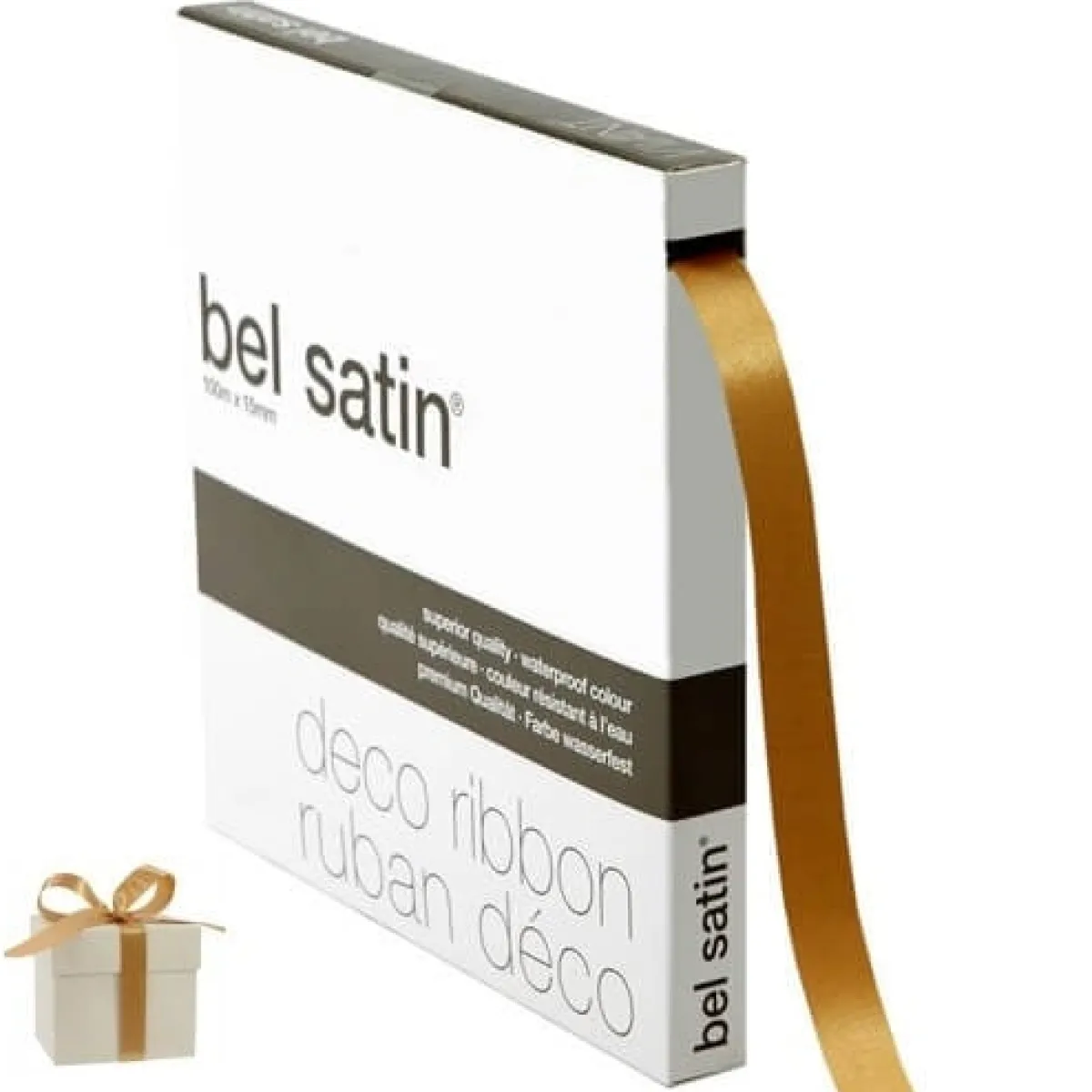 Online Overig Lint Satijn Goud 15mmx100m