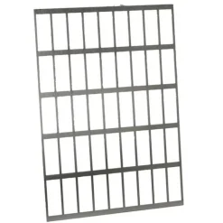 Best Logo-galettes sjabloon RVS Strip Rechthoek