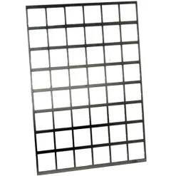 Clearance Logo-galettes sjabloon RVS Vierkant