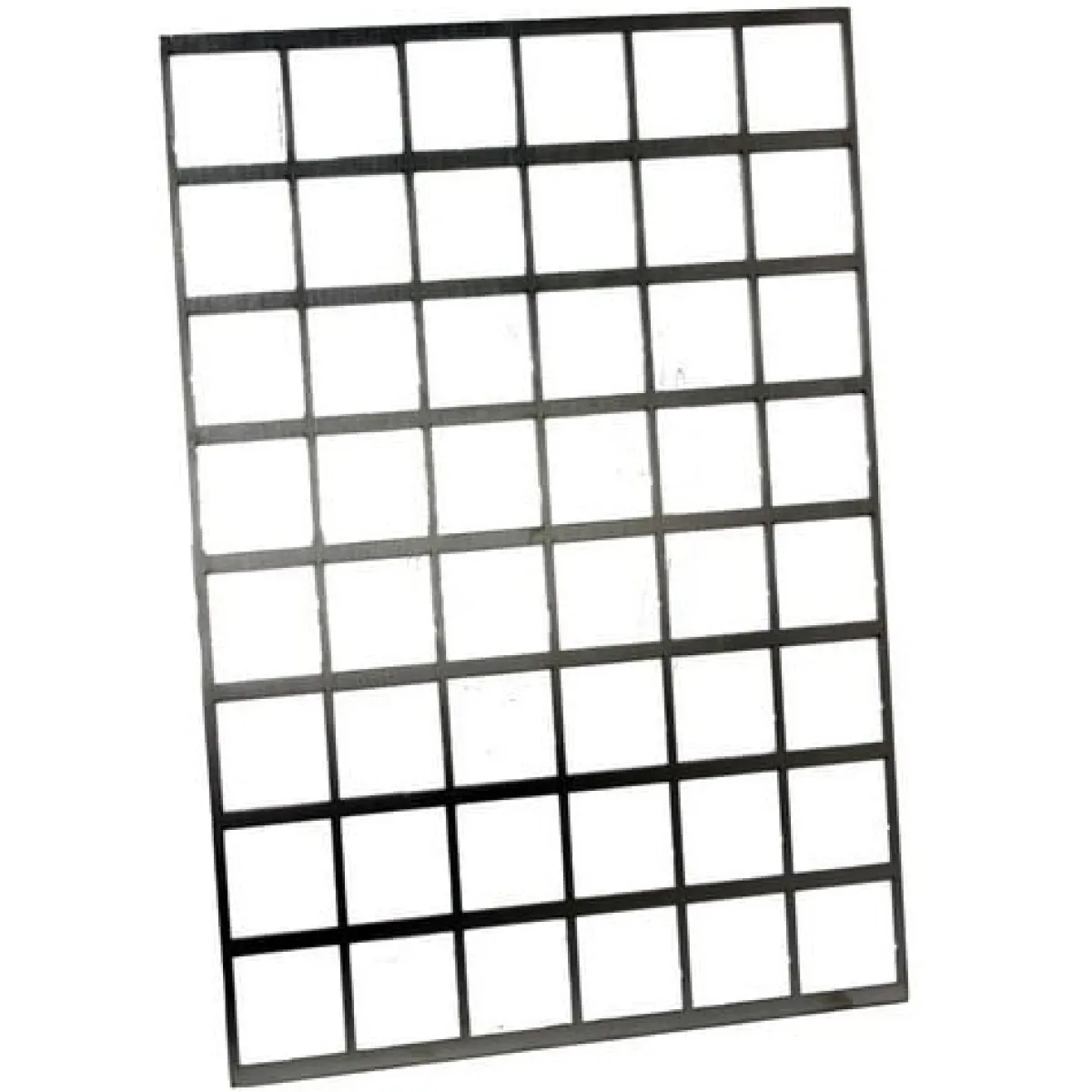 Clearance Logo-galettes sjabloon RVS Vierkant