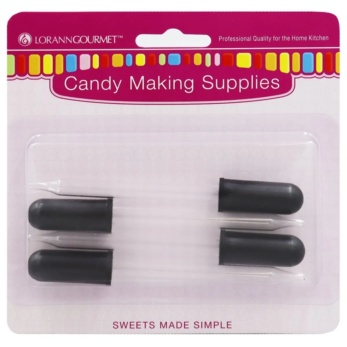 New LorAnn Druppelaars Plain (Pipet) 4st. 10cm