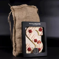 New Overig Luxe Chocoladeletter Wit -Letter S- 220g