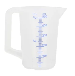 Clearance Overig Maatbeker Kunststof, 0,50 liter