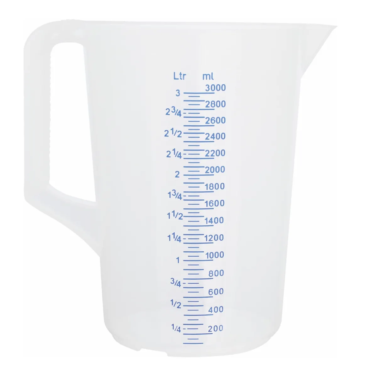 Sale Overig Maatbeker Kunststof, 3 liter