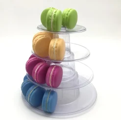 Discount Overig Macaron standaard plastic 4 delig