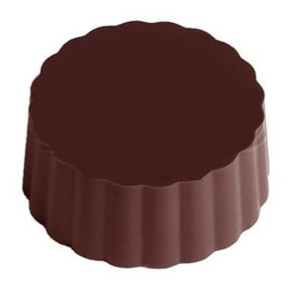 New Chocolate World Magneet bonbonvorm kartel Rond Ø32x14mm (15)