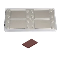 Online Chocolate World Magneet bonbonvorm Visitekaartje 85x55x6mm (4)