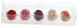 Overig Marsepein Rozen 5 Blads 40mm 5 stuks, ass.