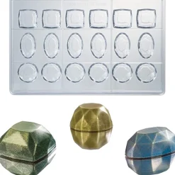 Clearance Martellato Bonbonvorm Diamant Vierkant-Ovaal-Rond (18x)