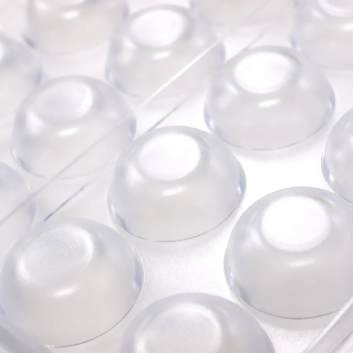 New Martellato Bonbonvorm Halve Bol Vlak (24x) Ø35 mm**