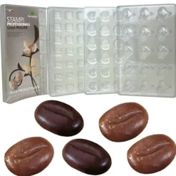 Discount Martellato Bonbonvorm Koffieboontjes (130x) 17x12 mm