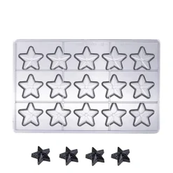 Online Martellato Bonbonvorm Sterretjes (15x) 40x42x16mm