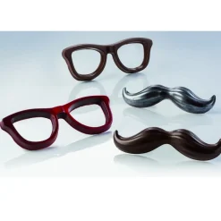 Online Martellato Chocolademal Snor en Bril (8x)