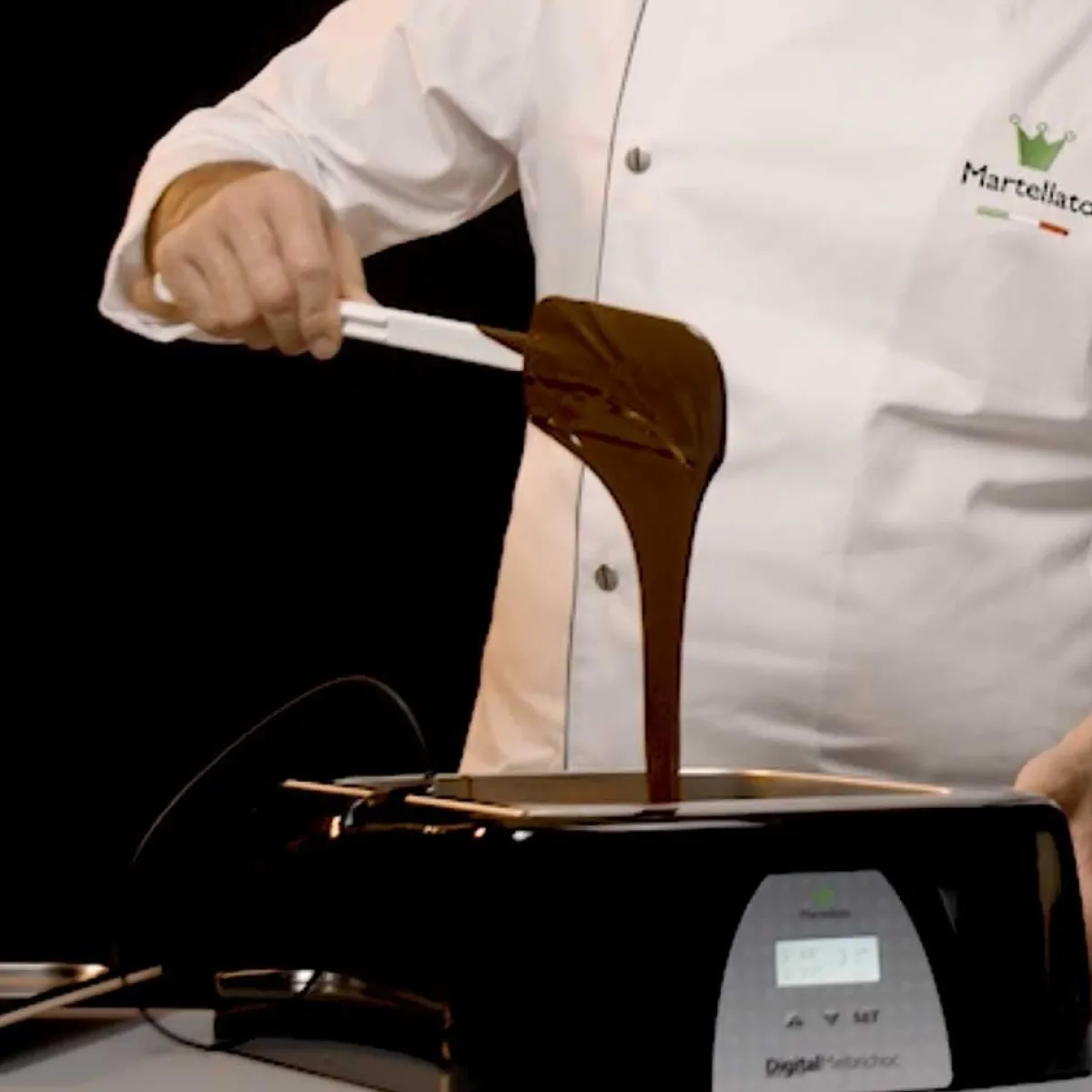 New Martellato Couverture Smeltbak 6 liter Digitaal