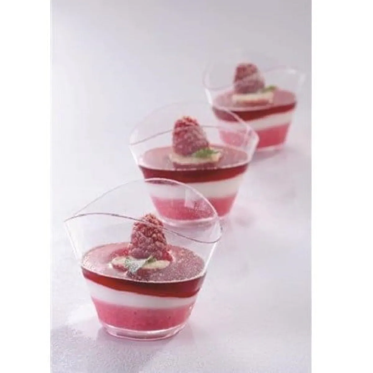 New Martellato Lepelgebak cups Wave (120 ml) / 100 stuks