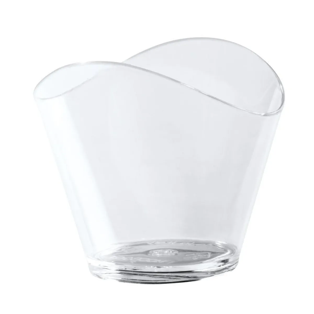 New Martellato Lepelgebak cups Wave (50 ml) / 100 stuks