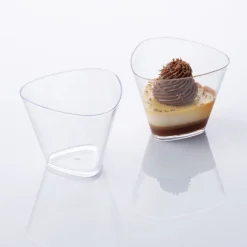 Clearance Martellato Lepelgebak cups Triangel (175 ml) / 100 stuks