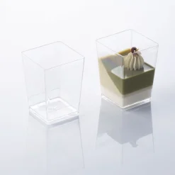 Hot Martellato Lepelgebak cups Vierkant (175 ml) / 100 stuks