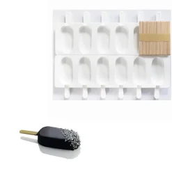 Clearance Martellato Siliconen IJsjesmal Classic (12x) +50stk.