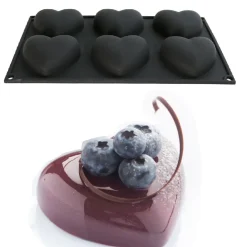 Sale Martellato Siliconen Vorm Hart 74,5x68mm (6) 29x17cm