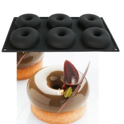 Best Martellato Siliconen Vorm Donut Ø75x25mm (6) 29x17cm