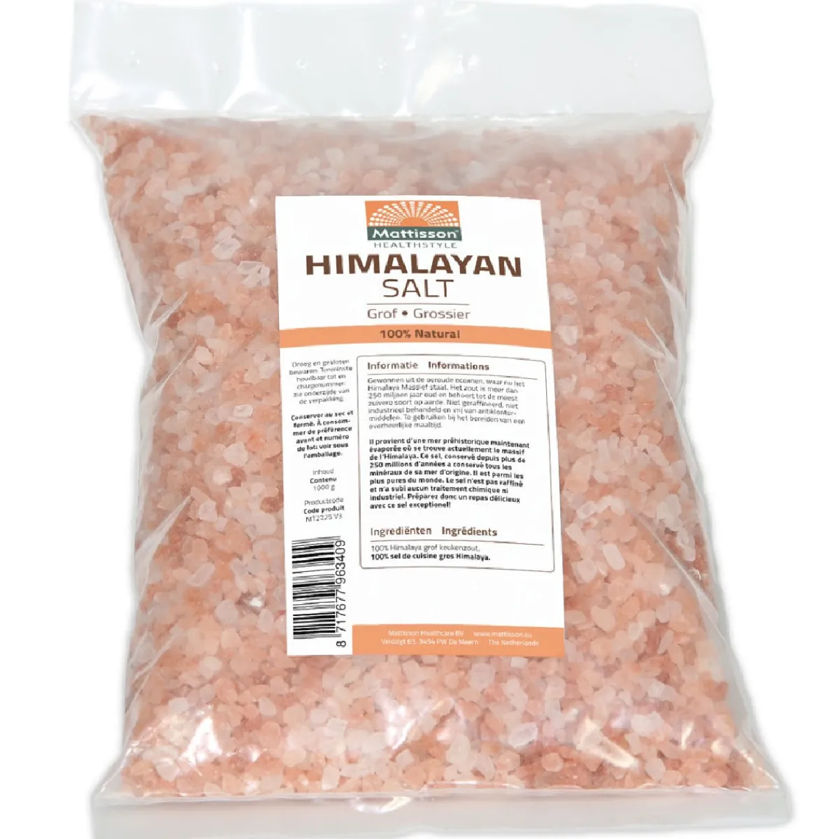 Outlet Mattisson Himalaya Zout Grof 1kg