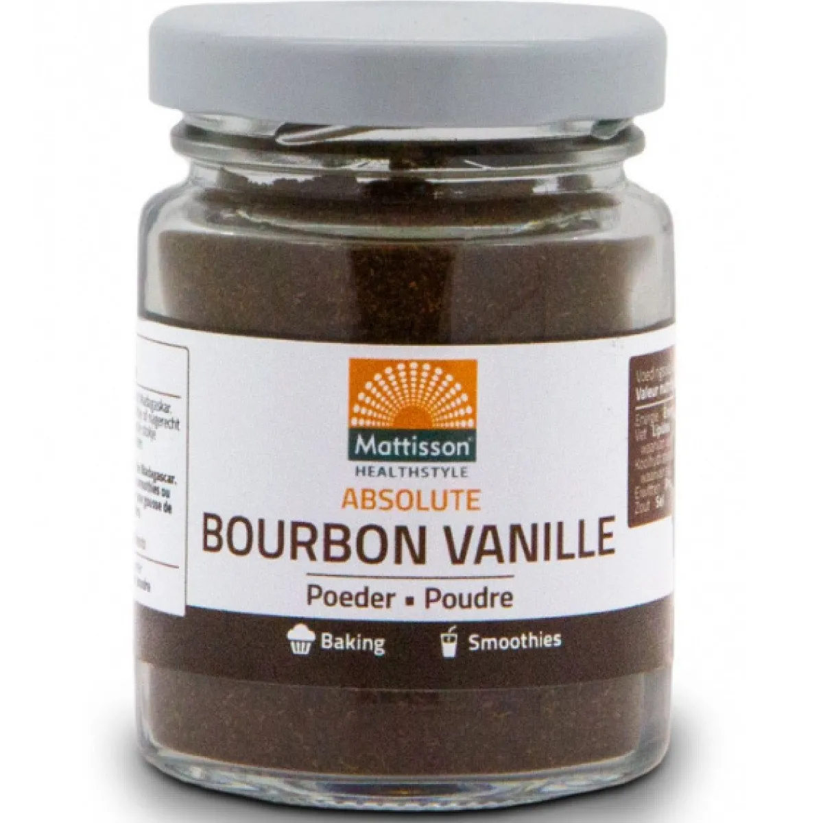 Clearance Mattisson Vanillepoeder Bourbon 30g