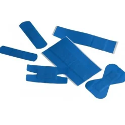Sale CMT Metaaldetectiepleisters blauw 6 maten / 120st.