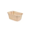 Overig Mini Cakevorm Karton 8x4x4cm Kraft (per stuk)