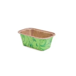Clearance Overig Mini Cakevorm Karton 8x4x4cm Groen (per stuk)