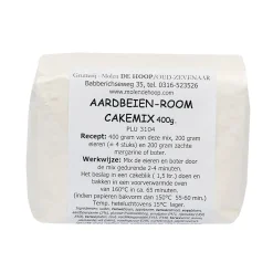 Molen de Hoop Aardbeien-room cakemix 400gr