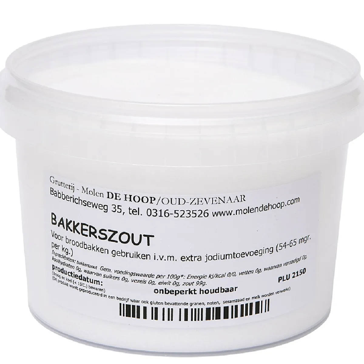 Hot Molen de Hoop Bakkerszout 500g (voor brood en banket)