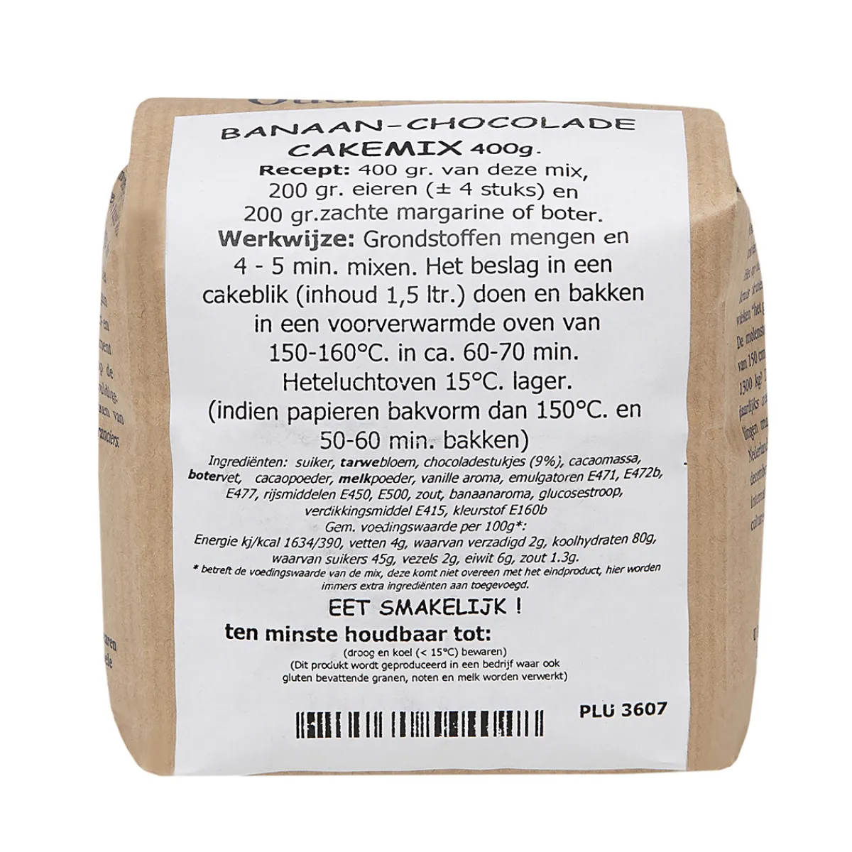Best Molen de Hoop Banaan Chocolade Cakemix 400g