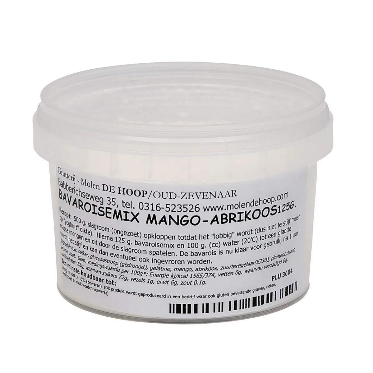 Clearance Molen de Hoop Bavarois Mango-Abrikoos 125gr