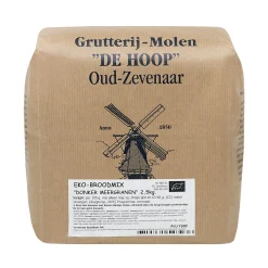 Best Molen de Hoop Broodmix EKO (Donker Meergranen) 2,5kg